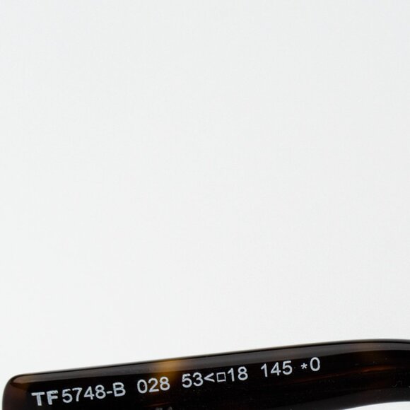 Tom Ford Men Eyeglasses Shiny Rose Gold Demo Square FT5748 028 BRAND NEW - Picture 6 of 9